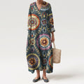 Ariana - Vestido Geométrico