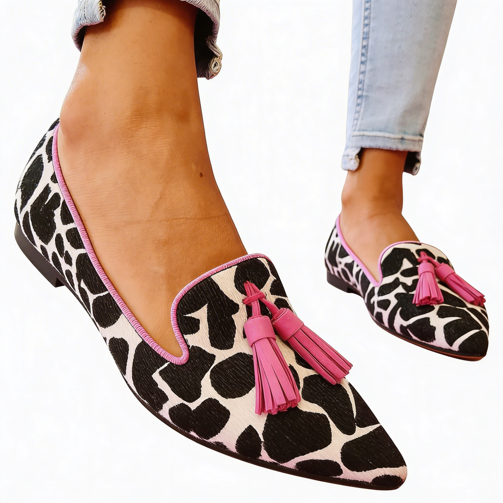 Júlia - sapatos loafers elegantes com bico