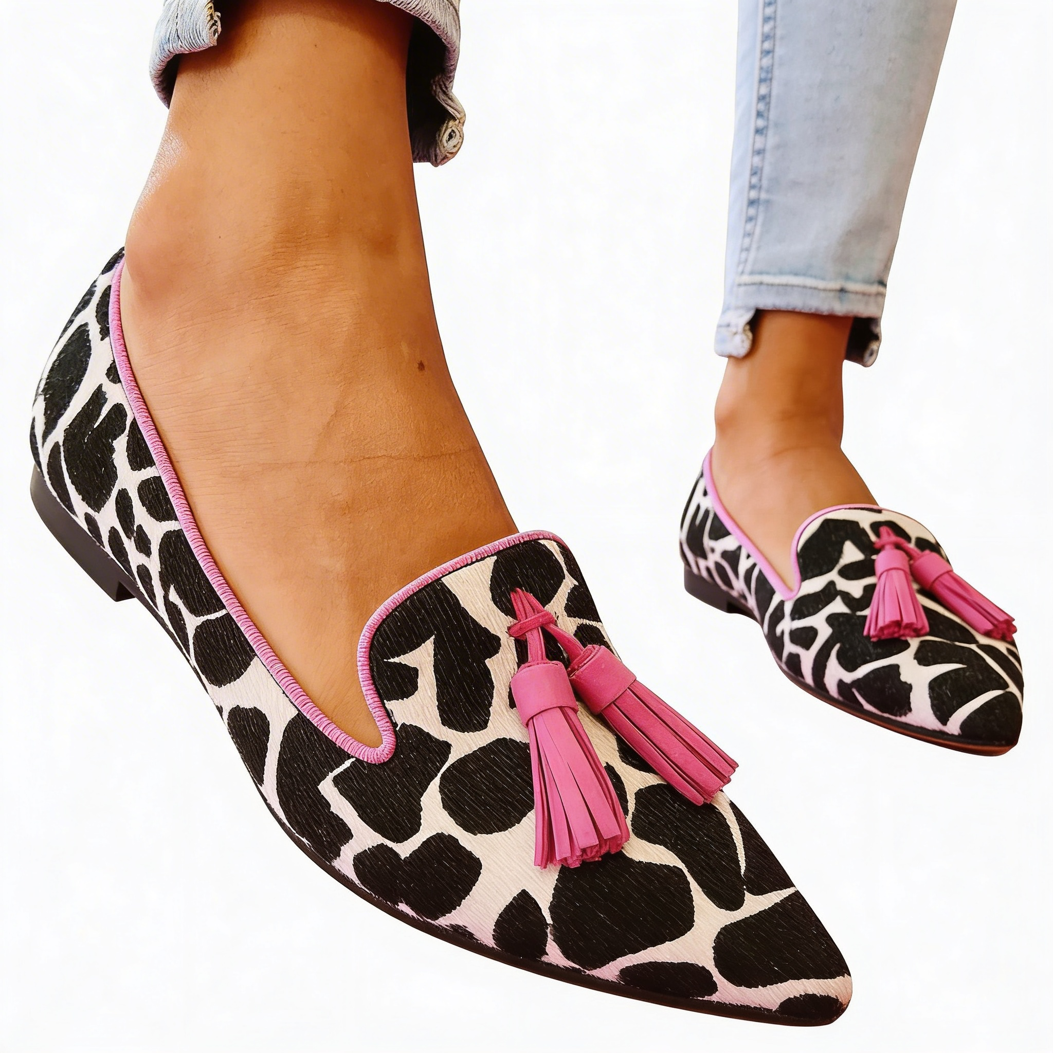 Júlia - sapatos loafers elegantes com bico