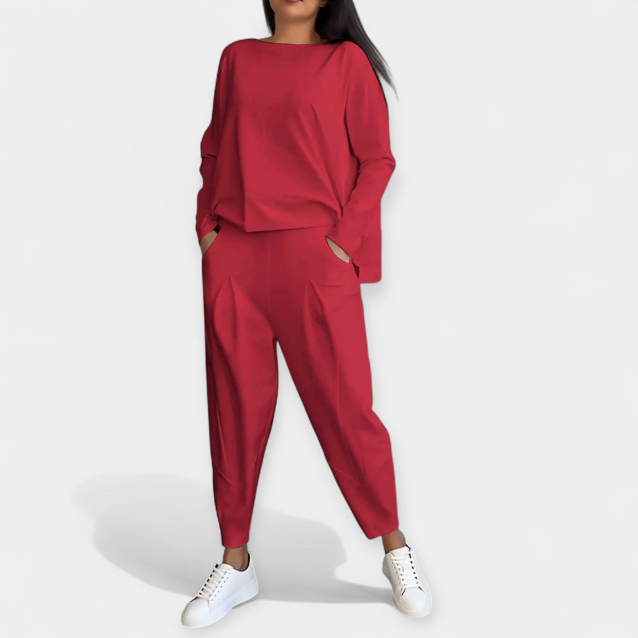 "Obleka z dolgimi rokavi" can be rewritten as "Dolgoroka obleka".