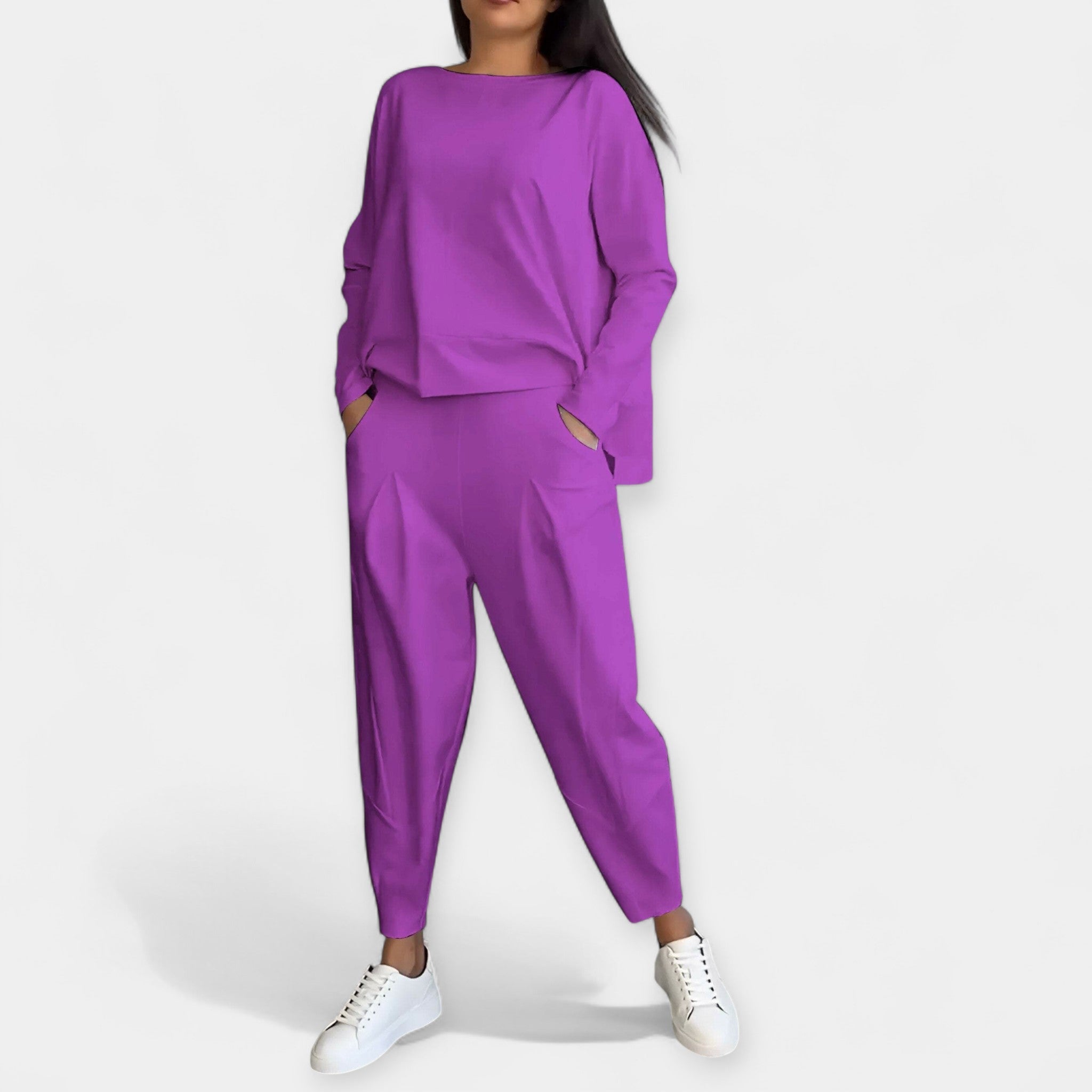 "Obleka z dolgimi rokavi" can be rewritten as "Dolgoroka obleka".