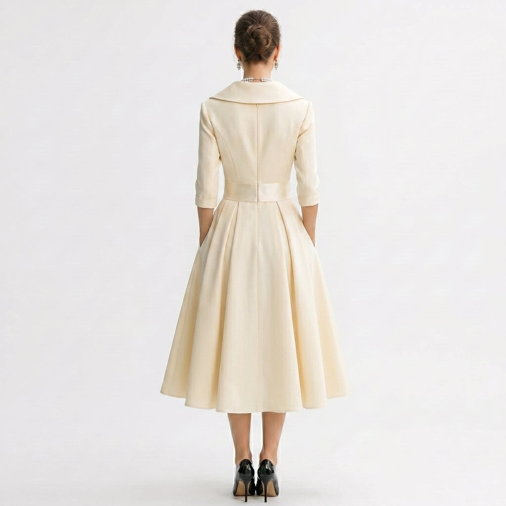 Rosa – Elegantna vintage haljina