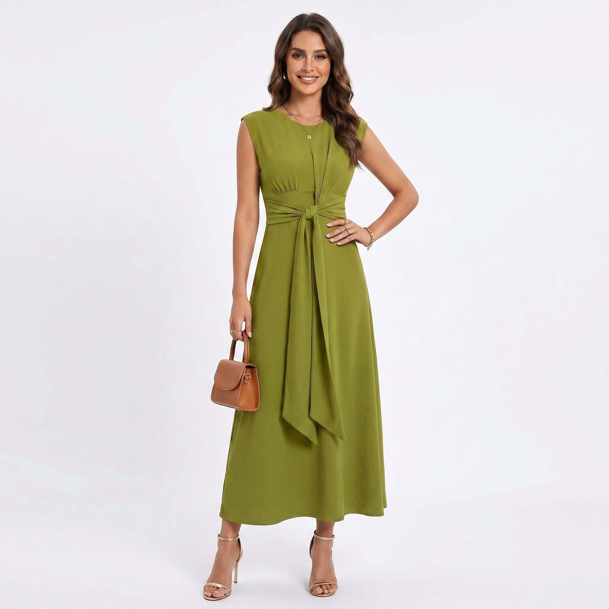 Emília – Elegantna maxi haljina bez rukava