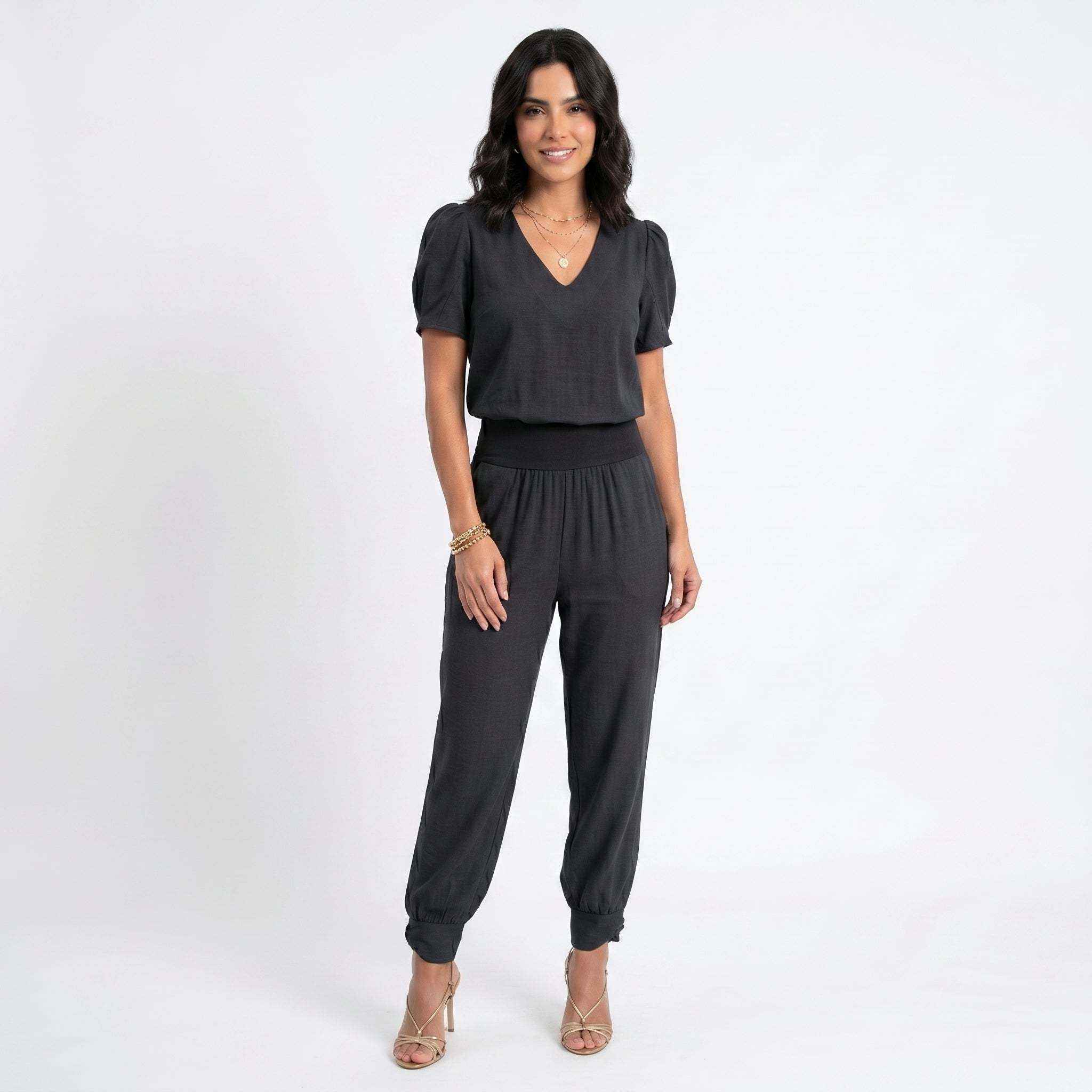 Margarida - Macacão elegante para senhora