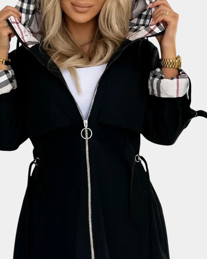 Serena | Trench plašč s pasom