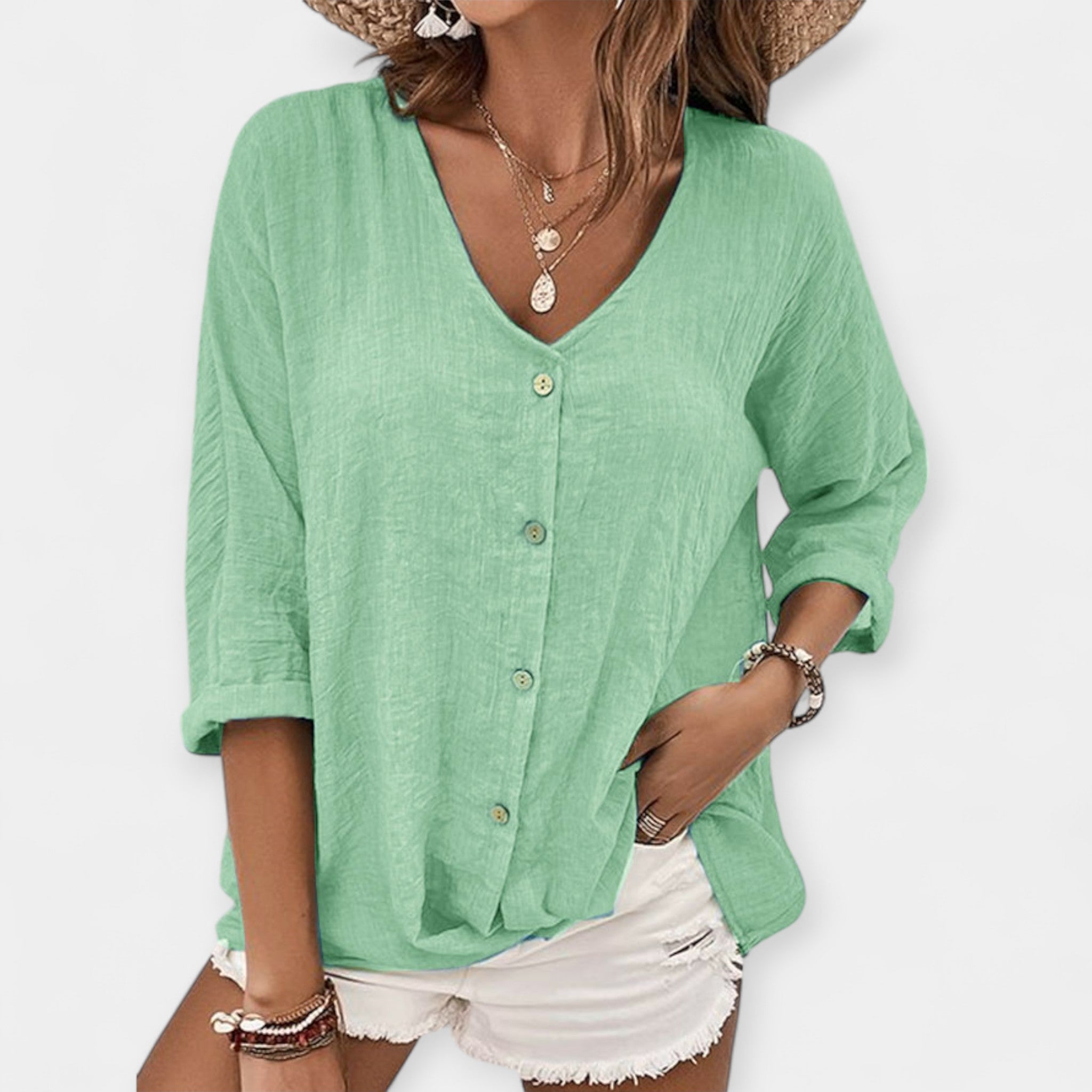 Lightweight Linen Tee