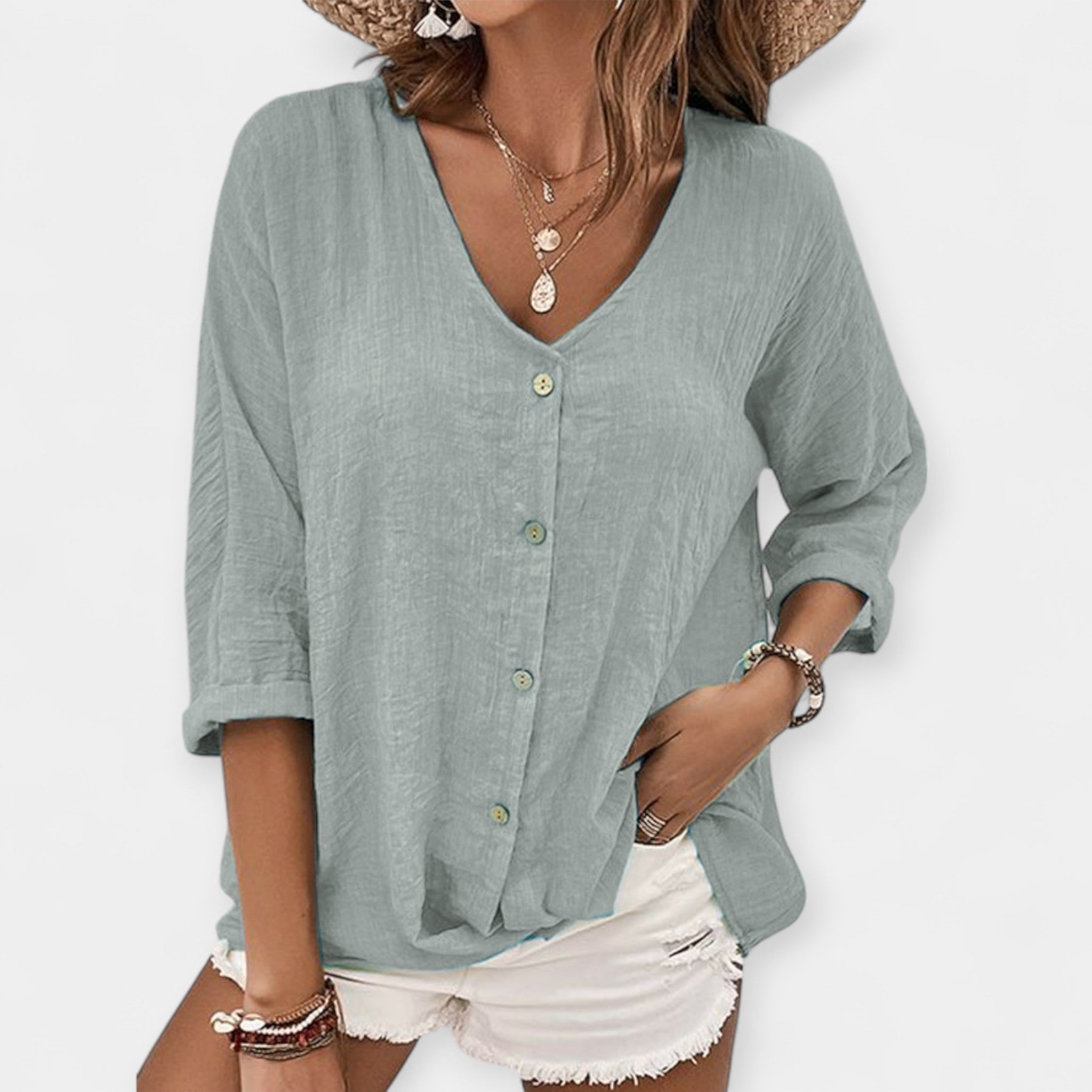 Lightweight Linen Tee