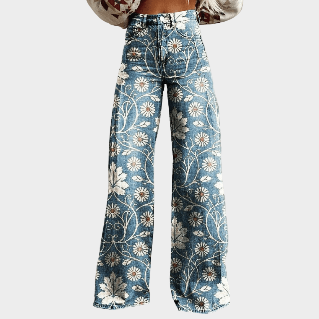Vintage boho hlače