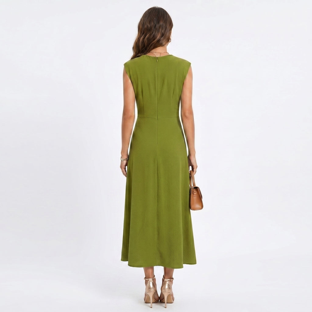 Emília – Elegantna maxi haljina bez rukava