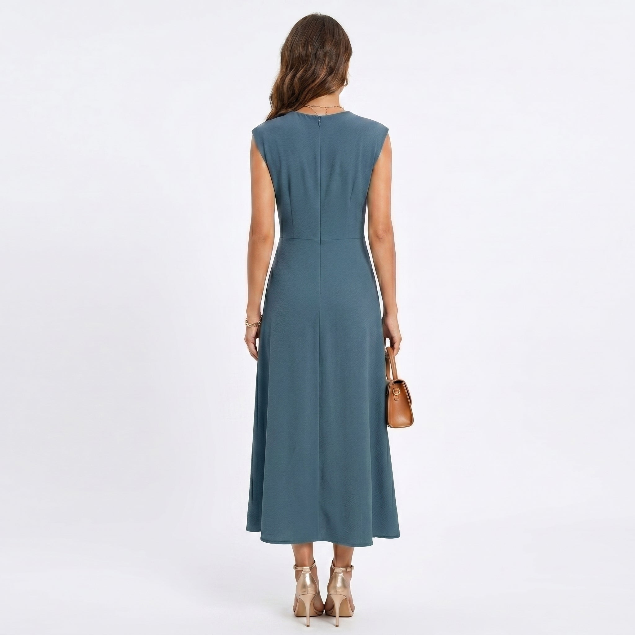 Emília – Elegantna maxi haljina bez rukava
