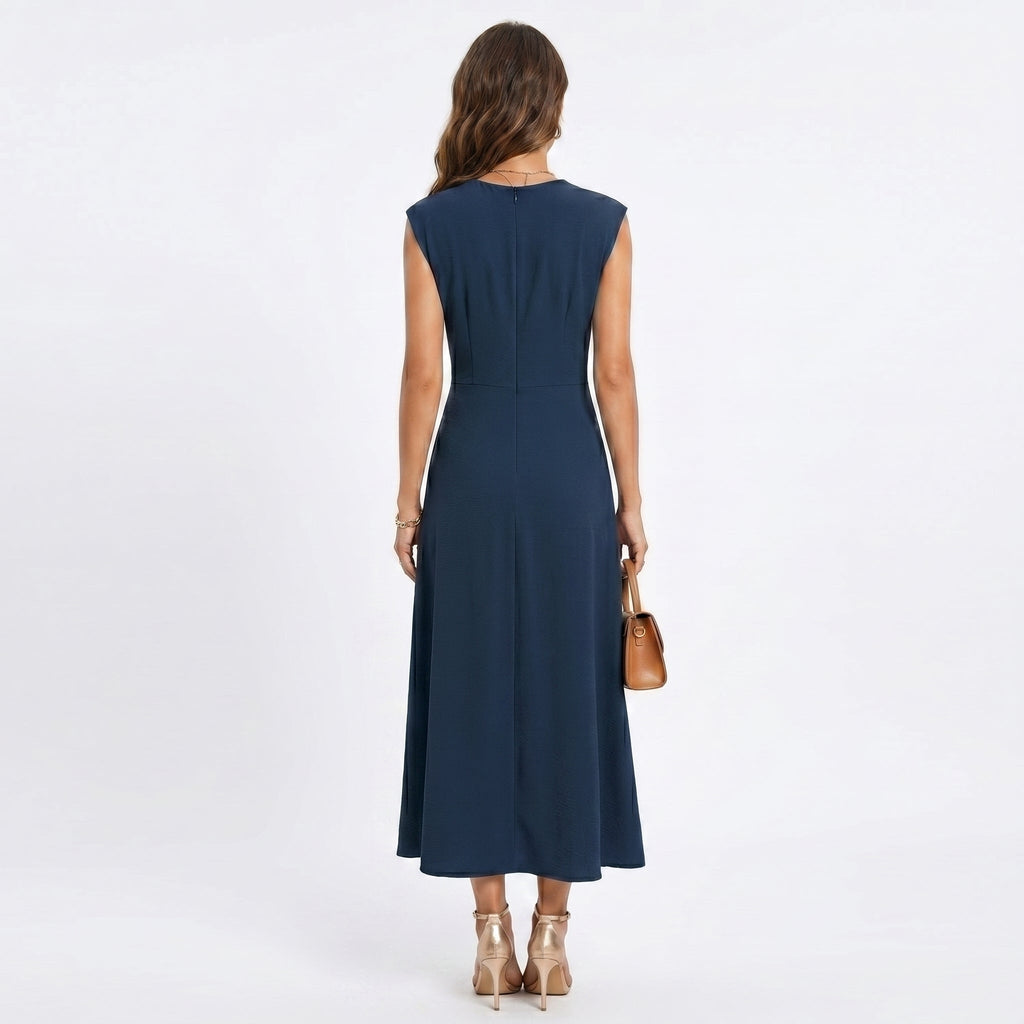 Emília – Elegantna maxi haljina bez rukava