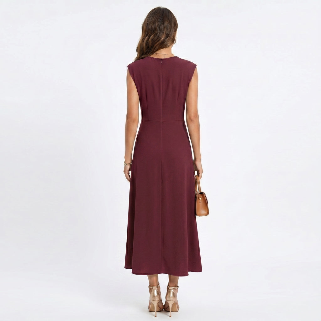 Emília – Elegantna maxi haljina bez rukava
