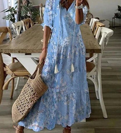 Luna - Boho midi haljina bez napora