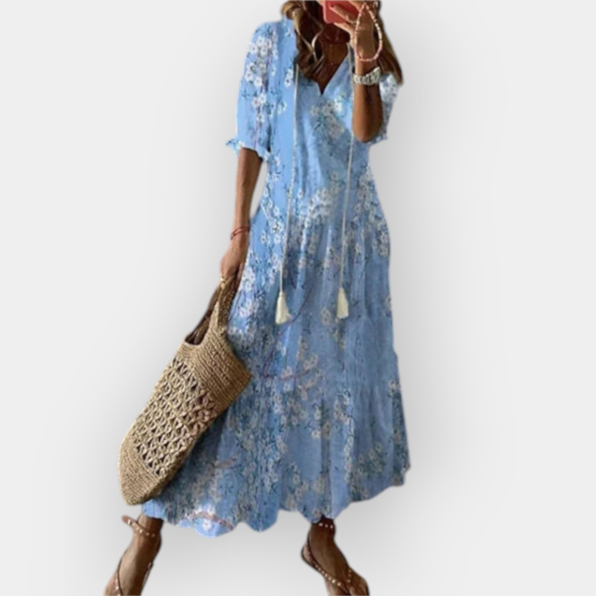 Bohemian Maxi Obleka