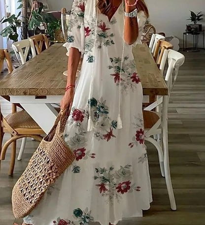 Luna - Boho midi haljina bez napora